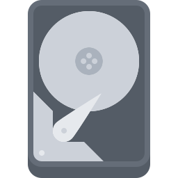 Hard disk drive icon