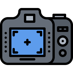 dslr-camera icoon