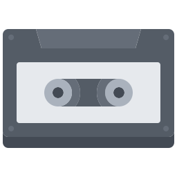 cassette bandje icoon