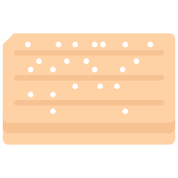 Punch card icon