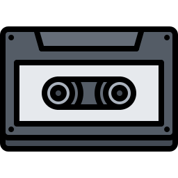 Cassette tape icon