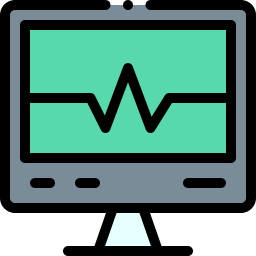 Heart rate monitor icon