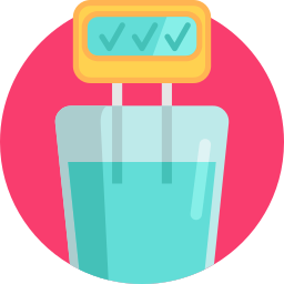 Water tester icon