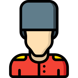 Royal guard icon