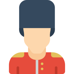 Royal guard icon