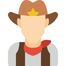 Vaquero icono
