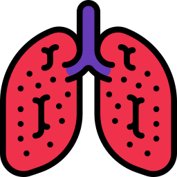 Cáncer de pulmón icono