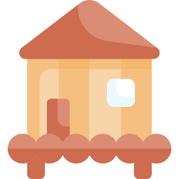 bungalow icono