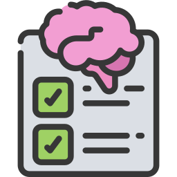 Mental checklist icon