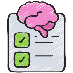 Mental checklist icon