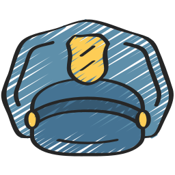 Police hat icon