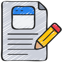 Content writing icon