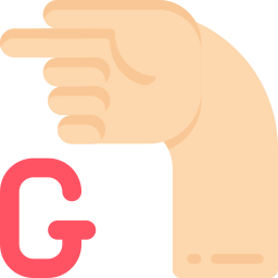 Sign language icon