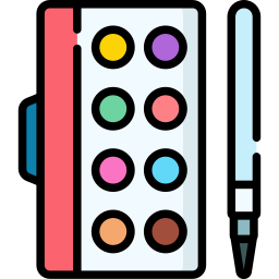 Watercolor icon
