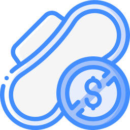 Sanitary towel icon