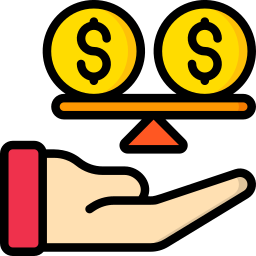 Brecha salarial icono