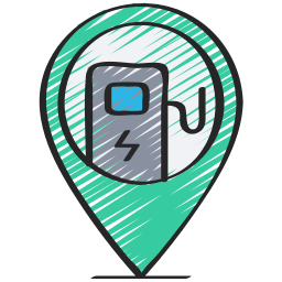 Charging station icon