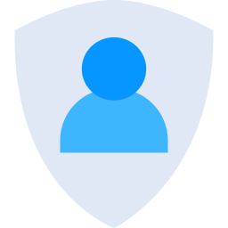 profil sécurisé Icône
