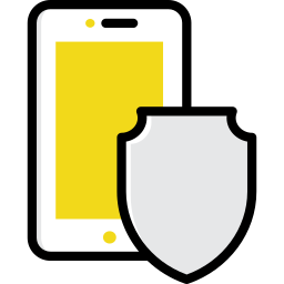 protezione mobile icona
