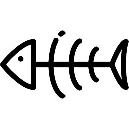 Рыбные кости иконка