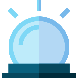 Crystal ball icon