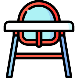 krzesełko do karmienia ikona