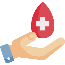 Blood donation icon