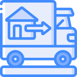 Moving truck icon