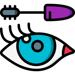 Eyelash mascara icon