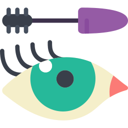 Eyelash mascara icon