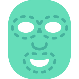 Máscara facial icono