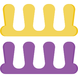 발가락 분리기 icon