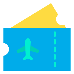 Билет на самолет иконка