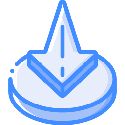 Down arrow icon