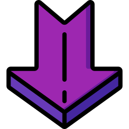 Down arrow icon