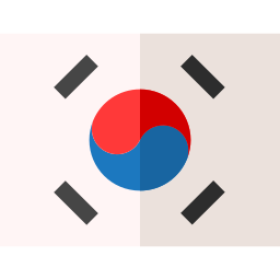 Corea del sur icono