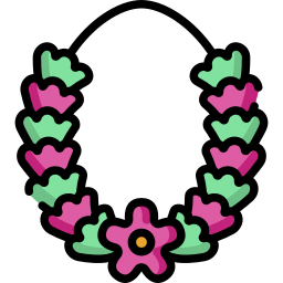 꽃 목걸이 icon