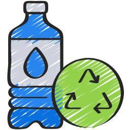 Reusable bottle icon