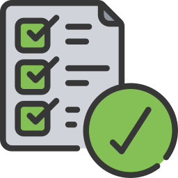 Lista de verificación icono