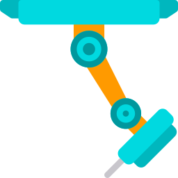 Robot arm icon