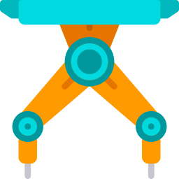 Robot arm icon