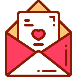 Wedding invitation icon