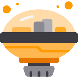 Colonia espacial icono