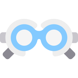 Testing glasses icon