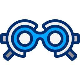 Testing glasses icon