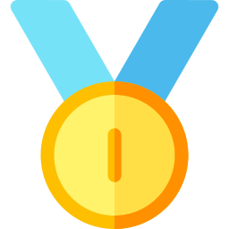Gold medal icon