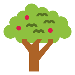 Cherry tree icon