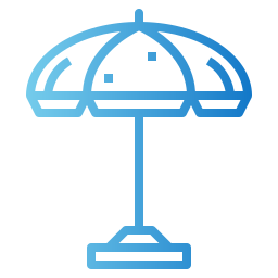 parasol słoneczny ikona