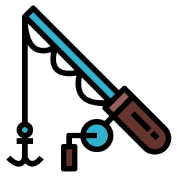 Fishing rod icon