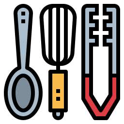 Utensilios de cocina icono